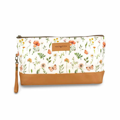 Trinity Bag - Medium Zippered Knitting Project Bag - Mountain Meadow