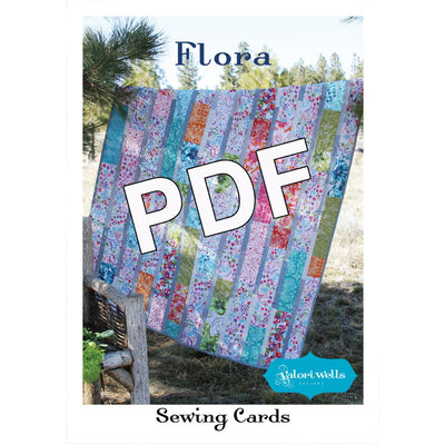 Flora Quilt Pattern PDF by Valori Wells