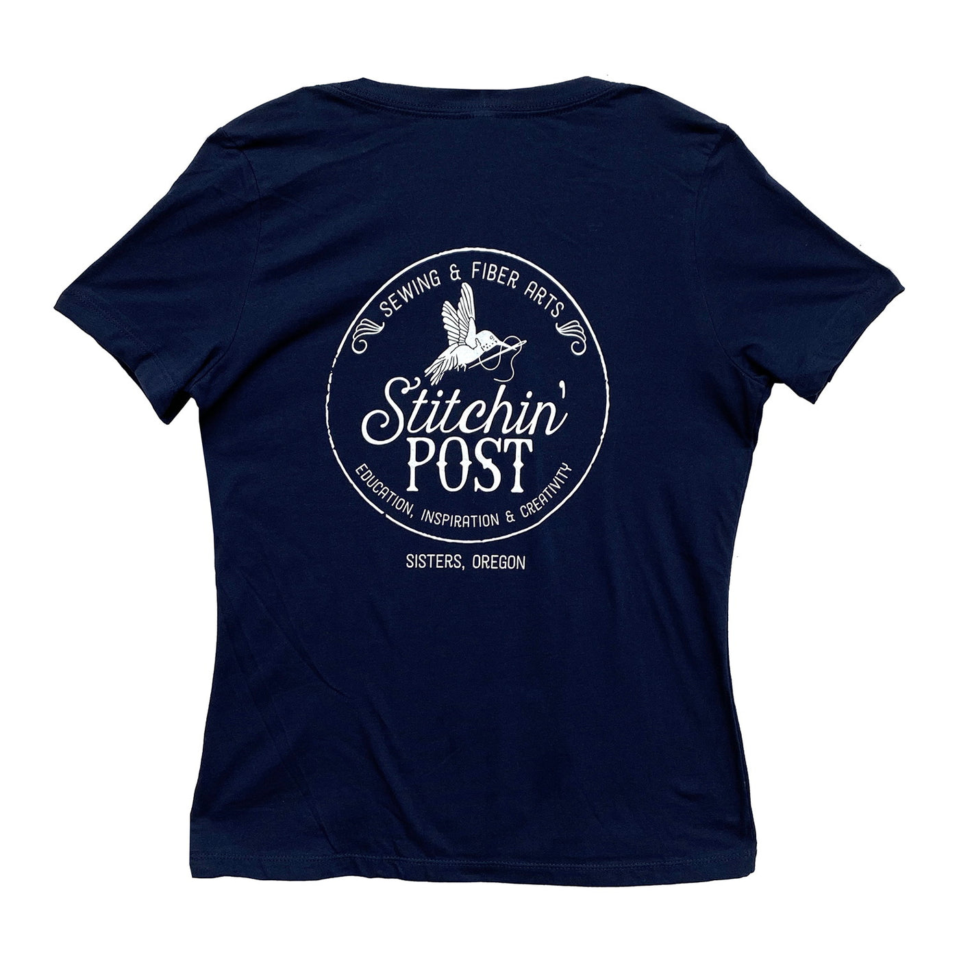 Stitchin' Post Logo T-Shirt Navy