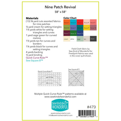 Nine Patch Revival Pattern by Sew Kind of Wonderful