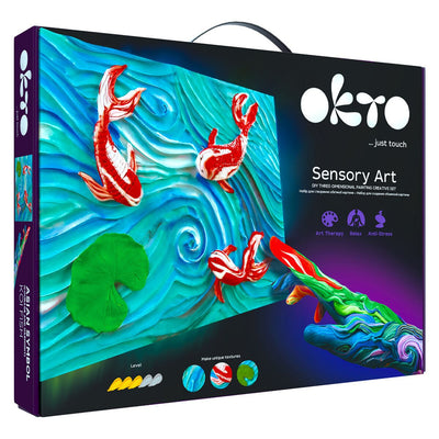 Sensory Art DIY 3D Painting Set - Koi Fish