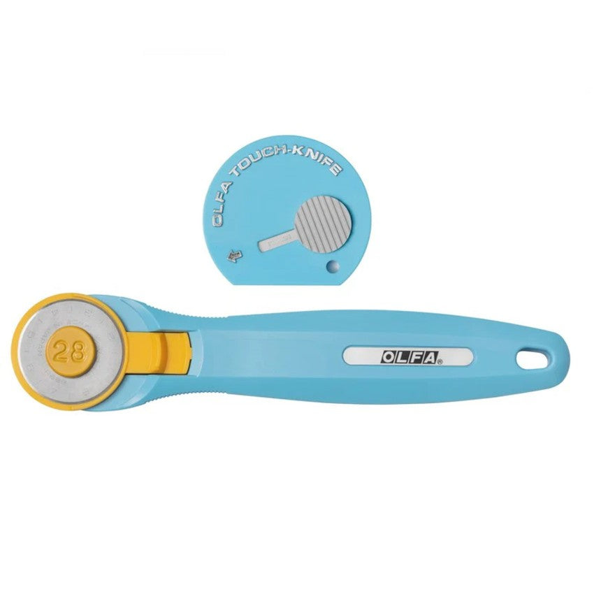 Olfa Splash Rotary Cutter With Touch Knife 28mm