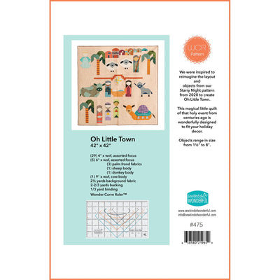 Oh Little Town Pattern by Sew Kind of Wonderful