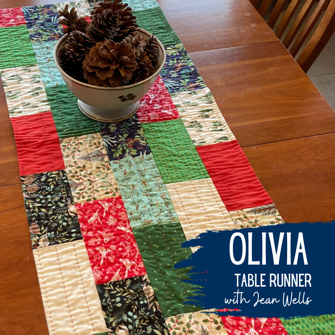 Olivia Holiday Table Runner Kit