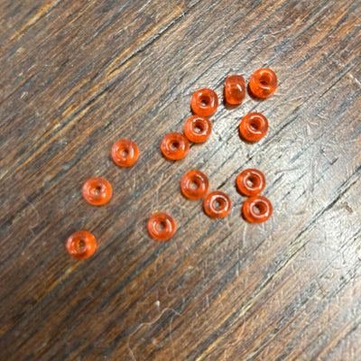 Seed Beads in Opaque Orange by Miyuki