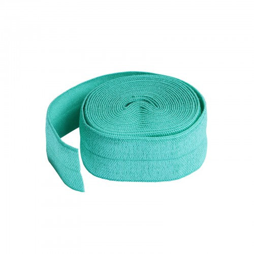 Fold Over Elastic 3/4" by Annie - Turquoise