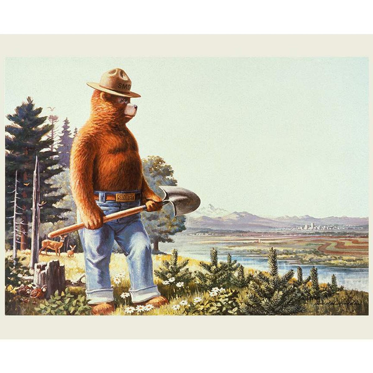 Friends of Smokey Bear Panel PD16507