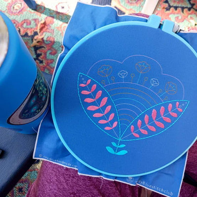 Weekend Picnic Embroidery Kit - CozyBlue Handmade