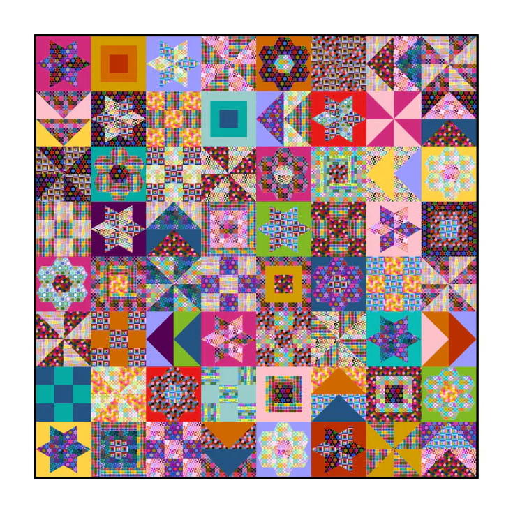 Piecework Quilt Pattern