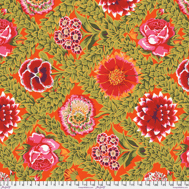 Kaffe Fassett Collective Vintage Flower Lattice Circus PWGP011.CIRCUS