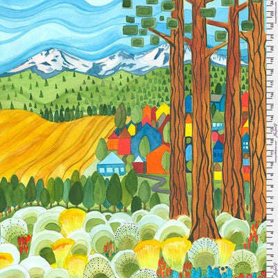 PREORDER - Sisters Mountain Meadow Pine Meadow Panel PWKD001.PANEL