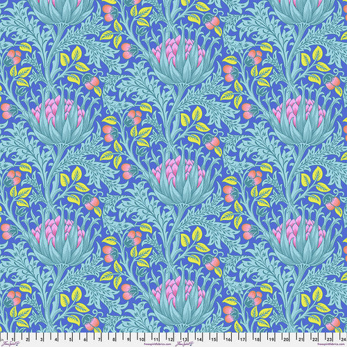 Artichoke Blue Kaffe x Morris & Co. PWKW001.BLUE