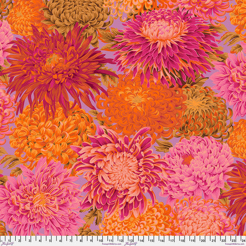 Japanese Chrysanthemum Pink Kaffe Fasett Collective PWPJ041.PINKX