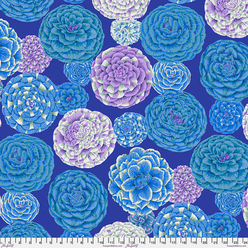 Kaffe Fassett Collective Japonica Blue PWPJ130.BLUE