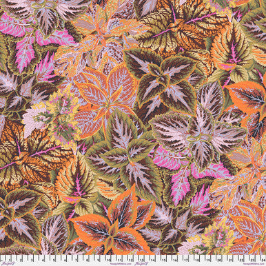 Kaffe Fassett Collective Bold Leaves Brown PWPJ132.BROWN