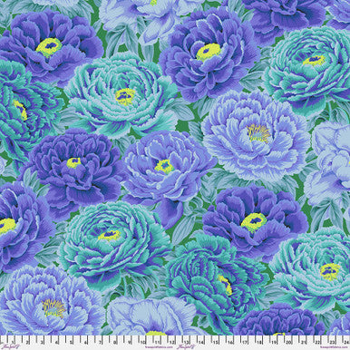 Kaffe Fassett Collective Tibetan Peony Blue PWPJ136.BLUE