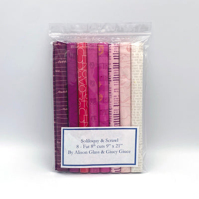 #1 Soliloquy & Scrawl Fat 8th Pencil Pack Precuts