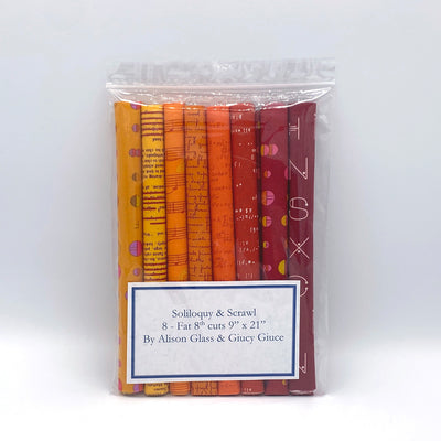 #2 Soliloquy & Scrawl Fat 8th Pencil Pack Precuts