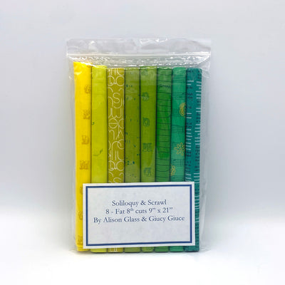 #3 Soliloquy & Scrawl Fat 8th Pencil Pack Precuts