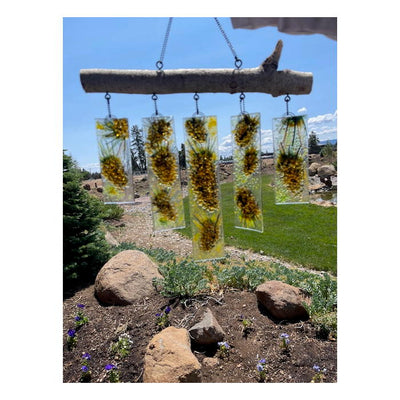 527 Fused Glass Pinecone Wind Chimes with Susie Zeitner on 7/12/2024