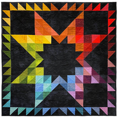 Prismic Star Sample Sale Quilt