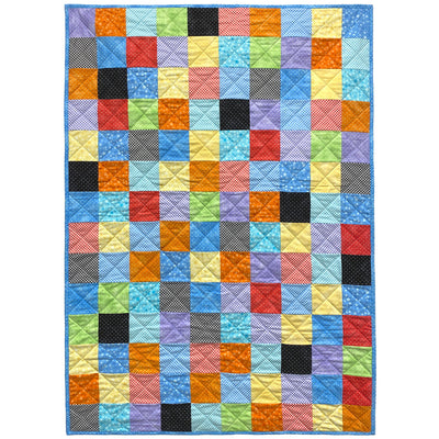 Playtime Flannel Roll / Quick Patch Quilt