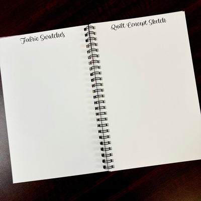 My Quilting Planner by Local Sisters, OR artist DeeAnn Glazier