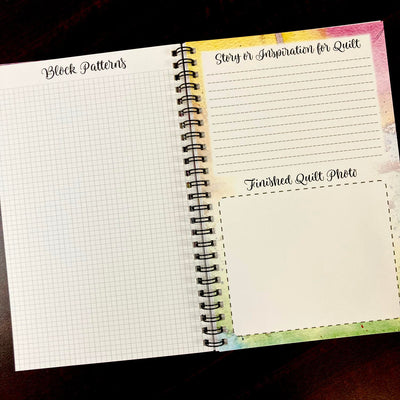 My Quilting Planner by Local Sisters, OR artist DeeAnn Glazier