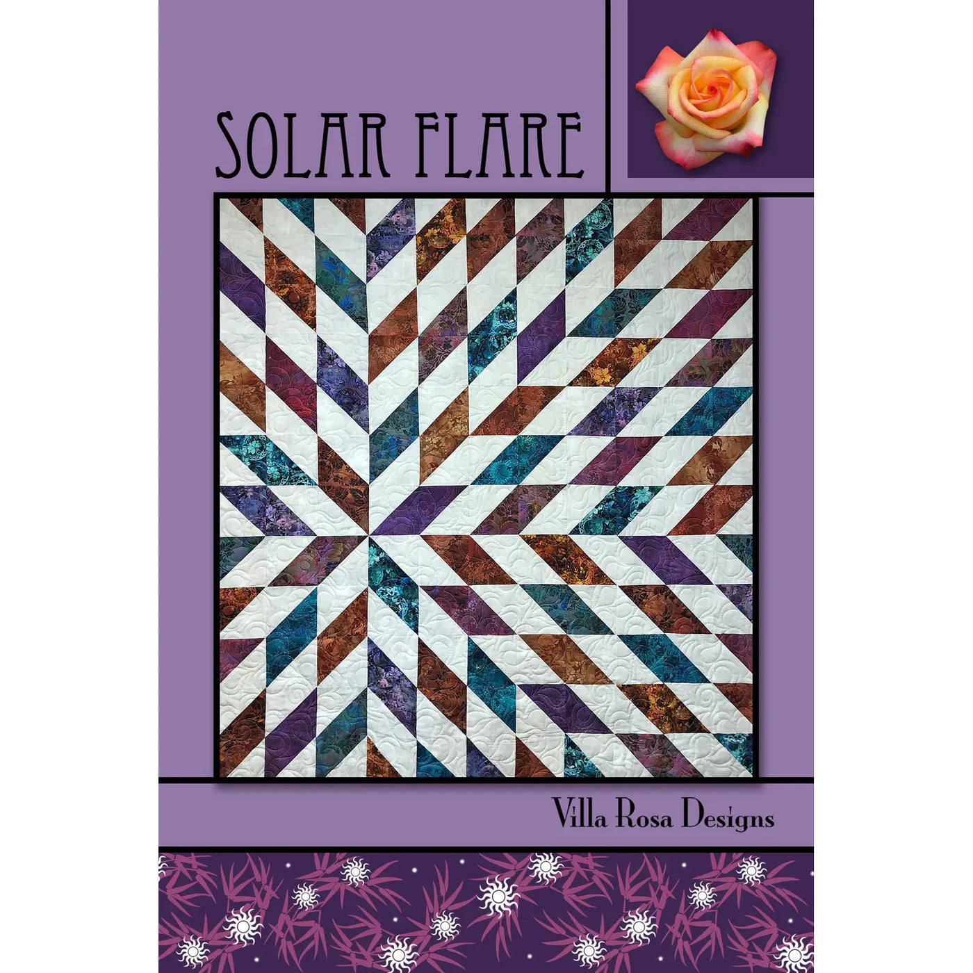 Solar Flare Pattern Villa Rosa Designs