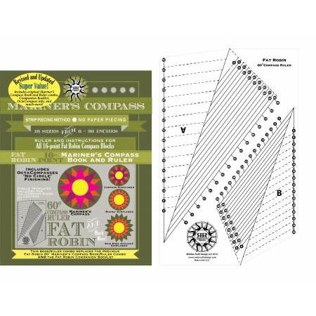 Mariner's Compass - Fat Robin Booklet and Ruler Combo
