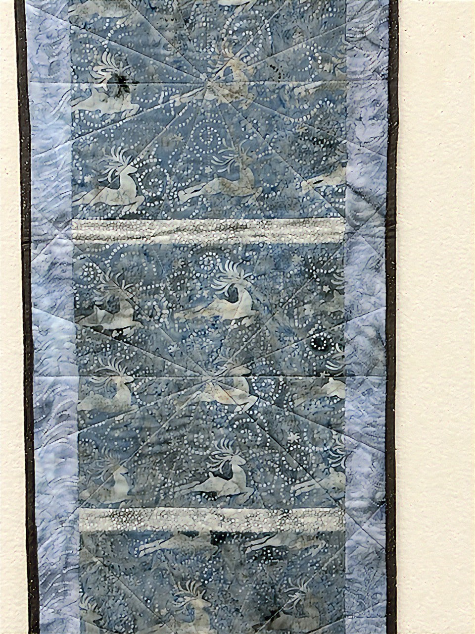 Winter Reindeer Crossing Table Runner