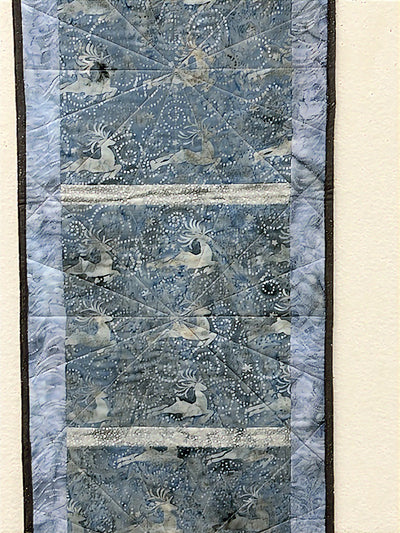 Winter Reindeer Crossing Table Runner