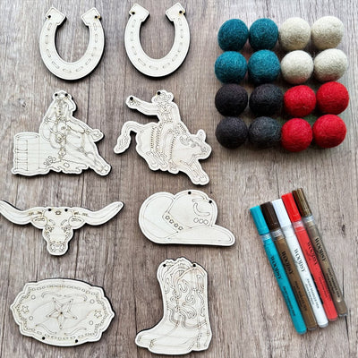 DIY Craft Kit - Rodeo by Woodsy Craft Co.