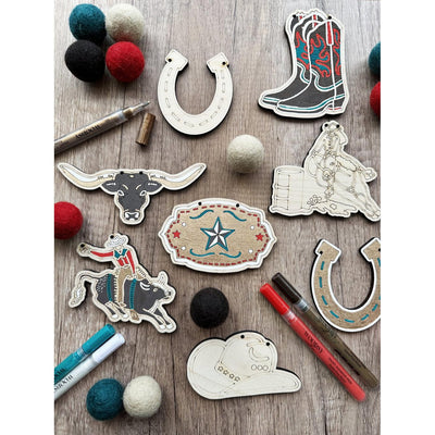 DIY Craft Kit - Rodeo by Woodsy Craft Co.