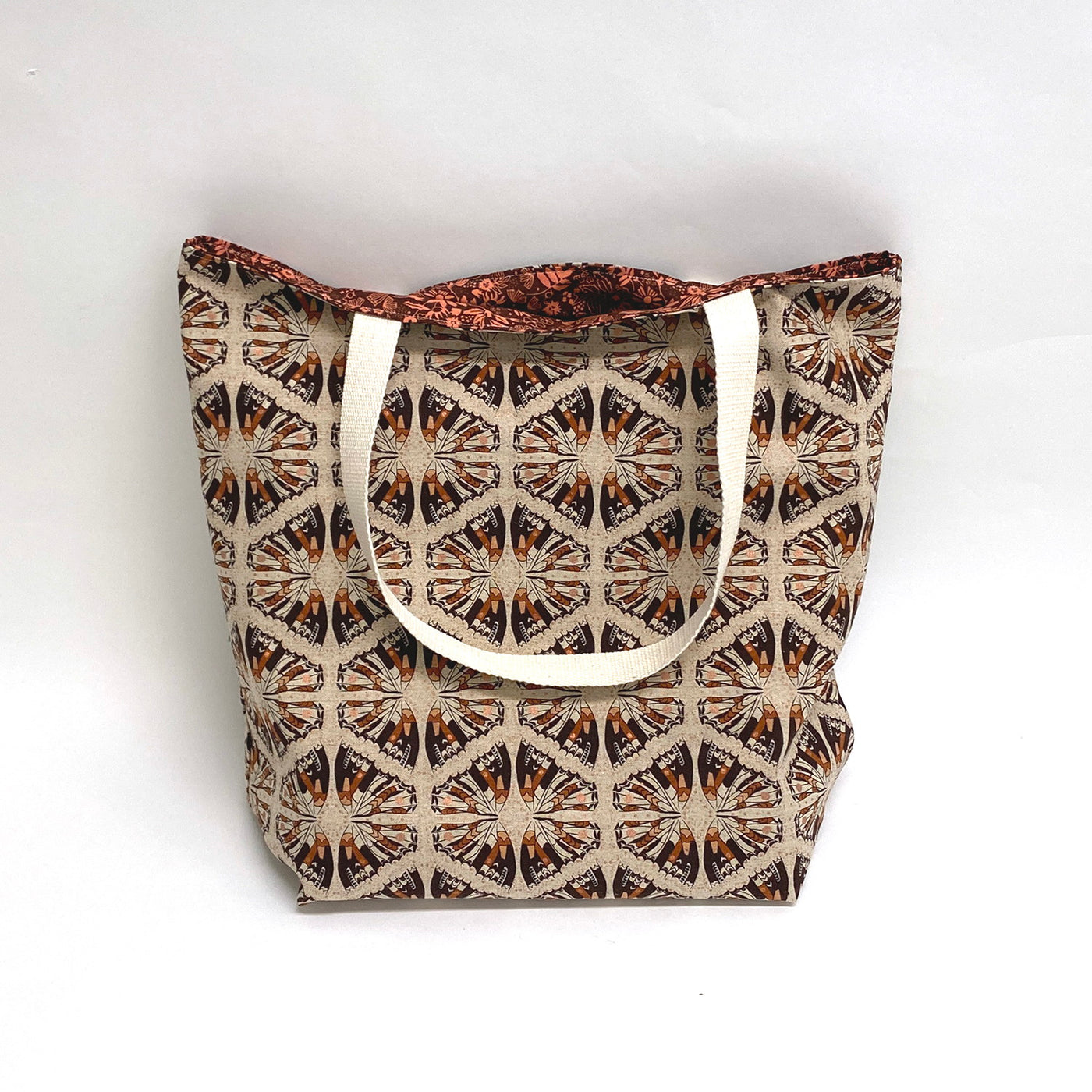 Rust Butterfly Canvas Tote Kit