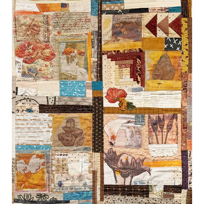 414 - 514 Block At A Time Fabric Collage with Sharon Carvalho on 7/11 - 7/12/2024