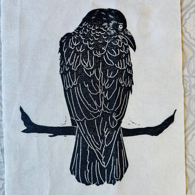 The Crow Commissions - Original Block Prints from Valori Wells