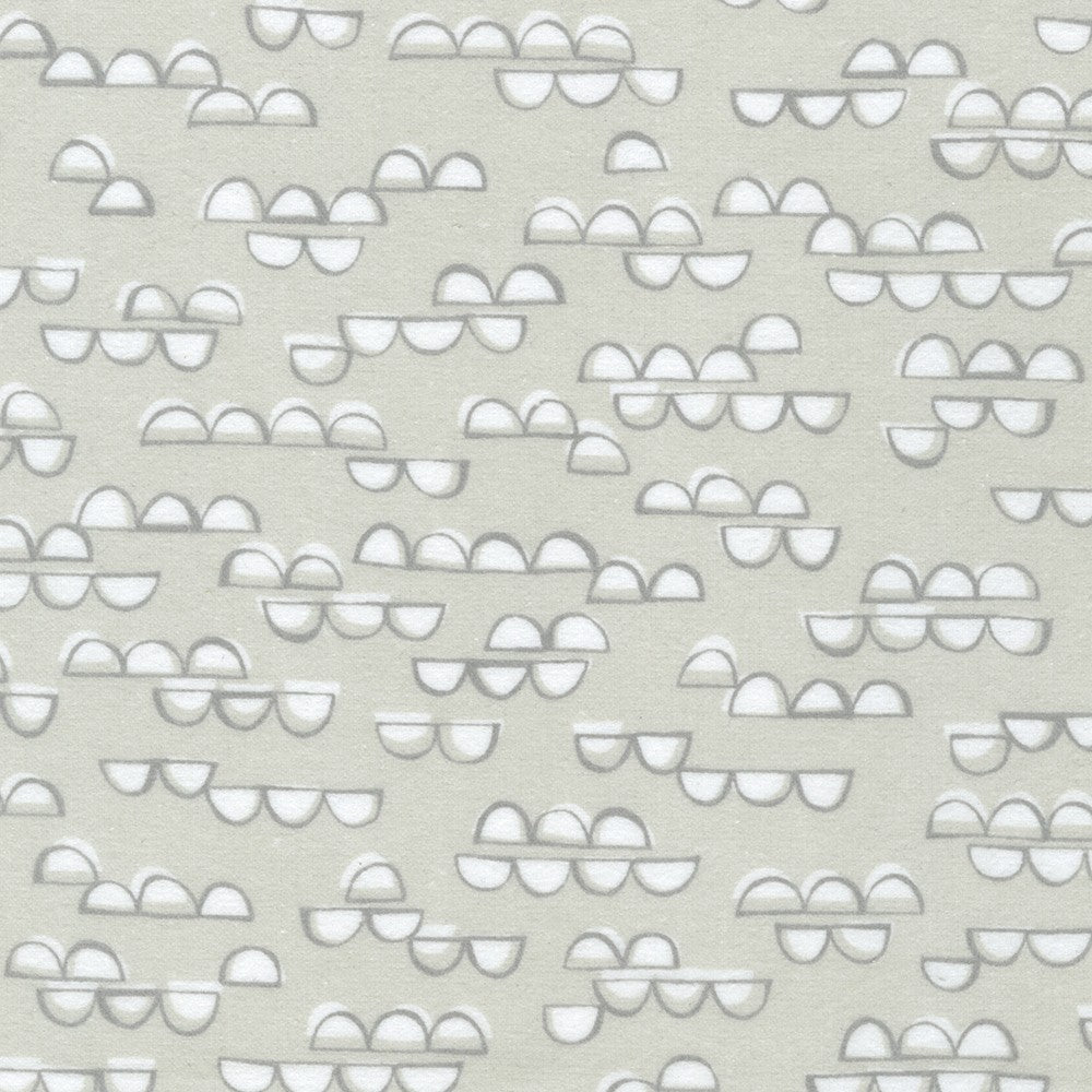 Cozy Cotton Flannel Over the Moon Dove SRKF-21894-412