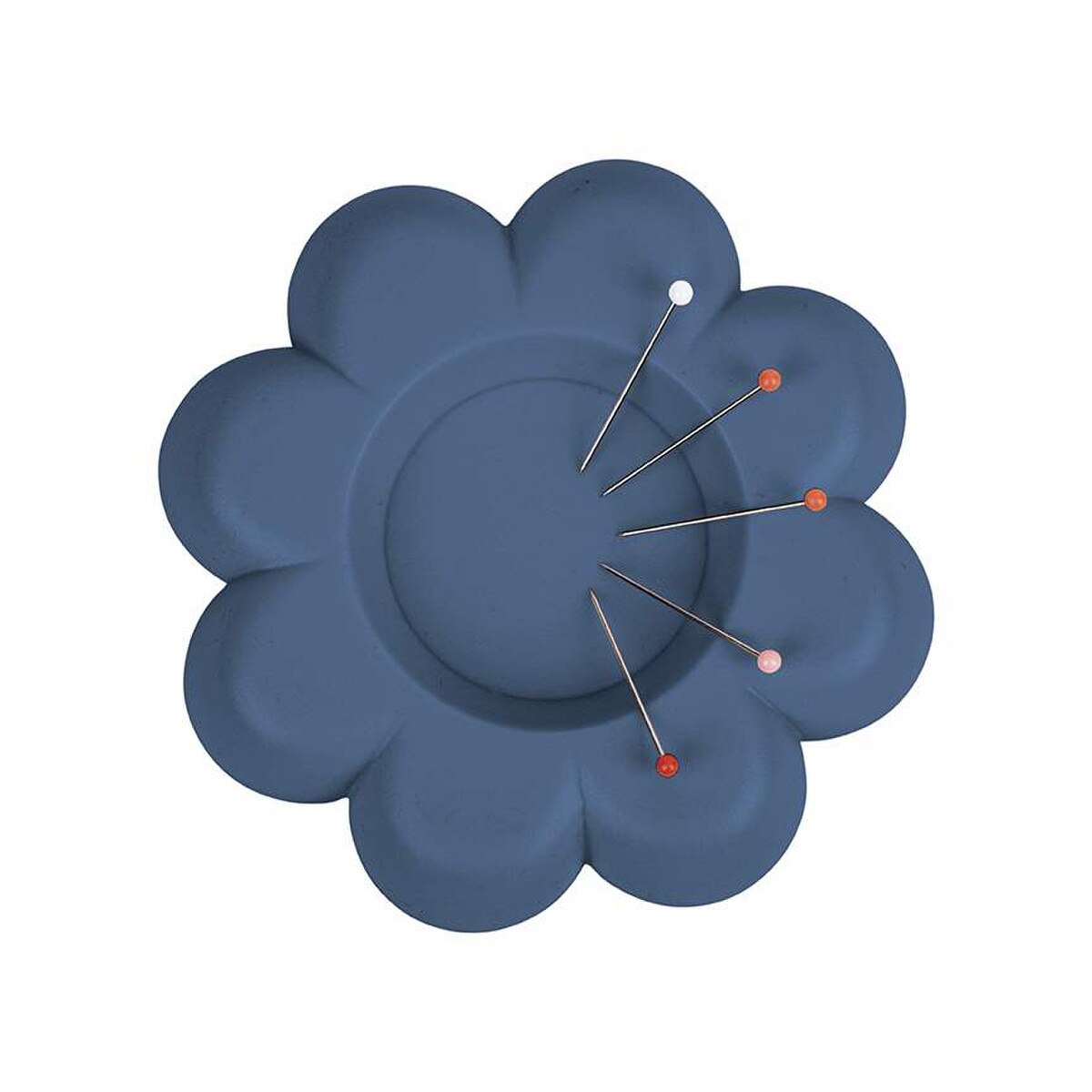 Flower Power Magnetic Pin Holder Denim - Lori Holt