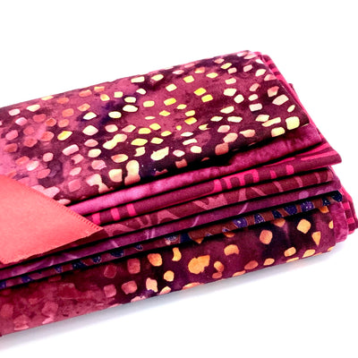 Sangria Batik 6-Pack Precuts