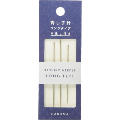 Sashiko Needles Long #8863 set of 3 Daruma