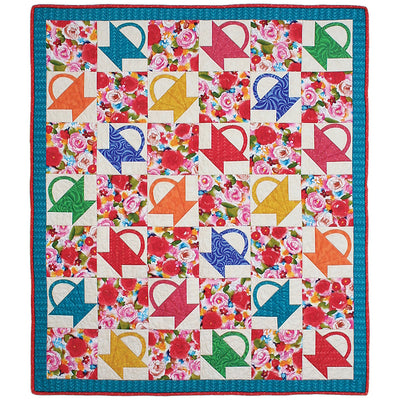 Basket Quilts Trifold Pattern - PDF Download