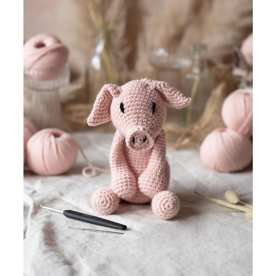 Richard the Pig Toft Crochet Kit – Stitchin' Post