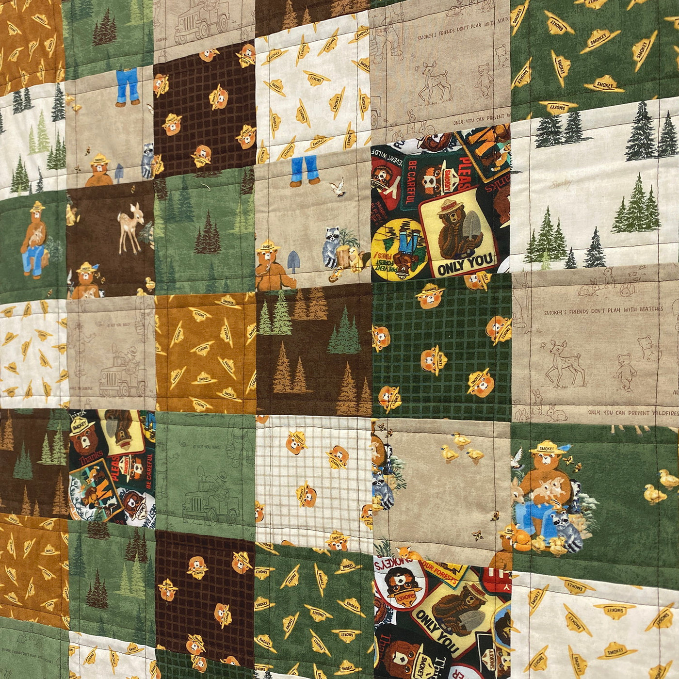 Smokey Bear Roll Precut