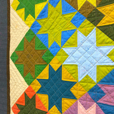 Speckled Sawtooth Garden Quilt Kit