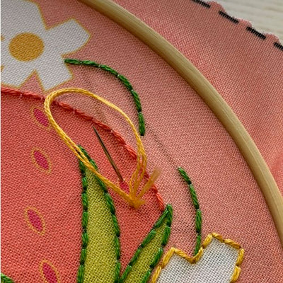 Strawberries Embroidery Kit by Rikrack