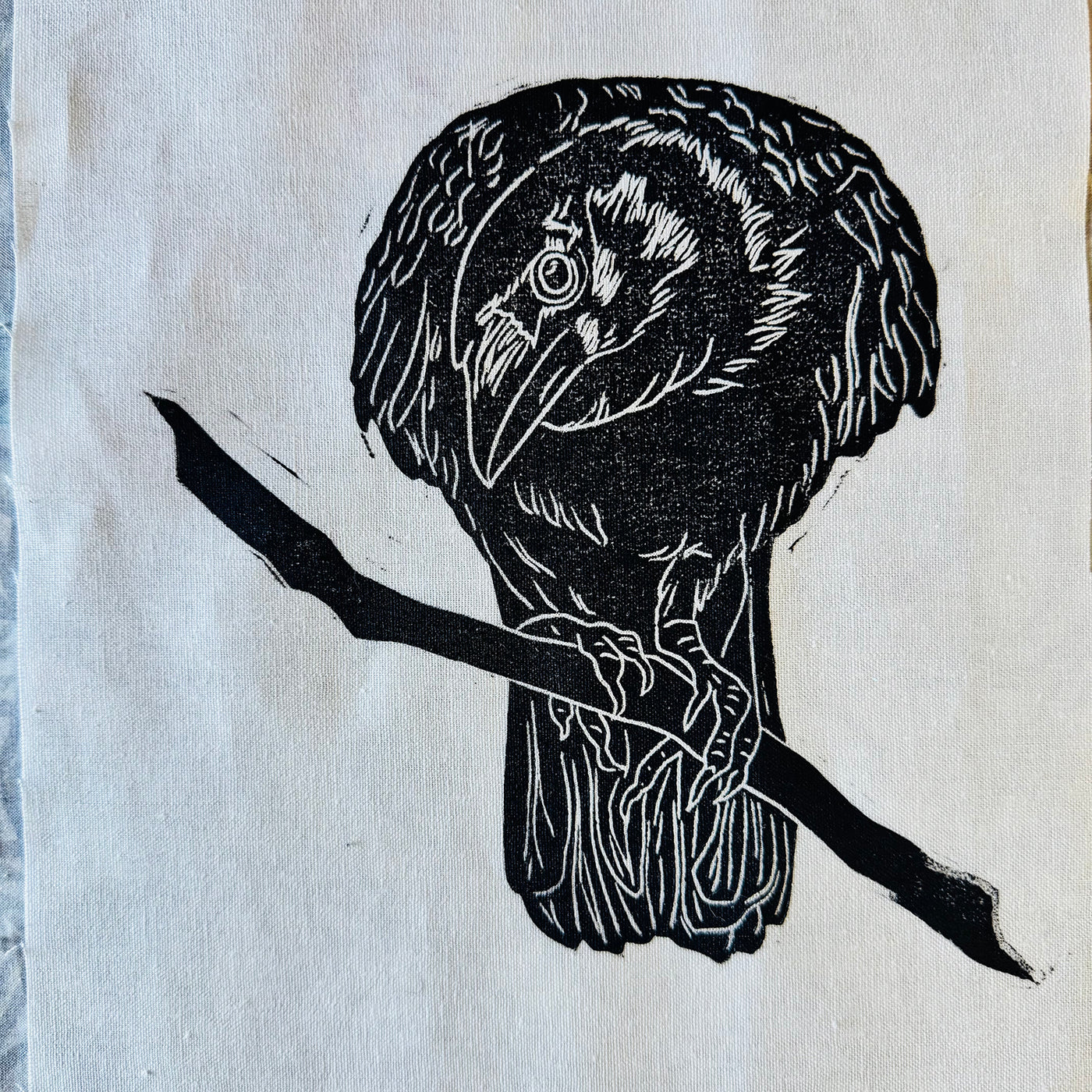 The Crow Commissions - Original Block Prints from Valori Wells