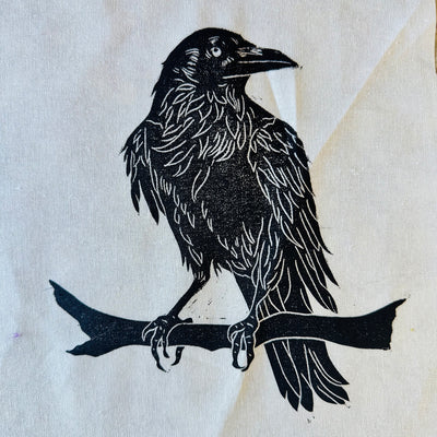 The Crow Commissions - Original Block Prints from Valori Wells