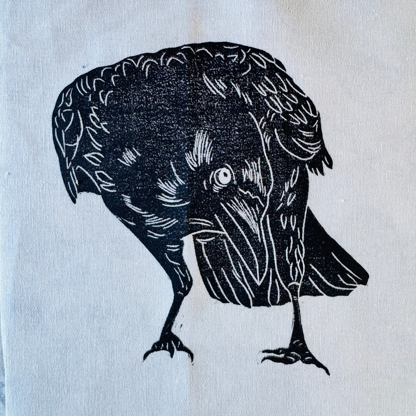 The Crow Commissions - Original Block Prints from Valori Wells
