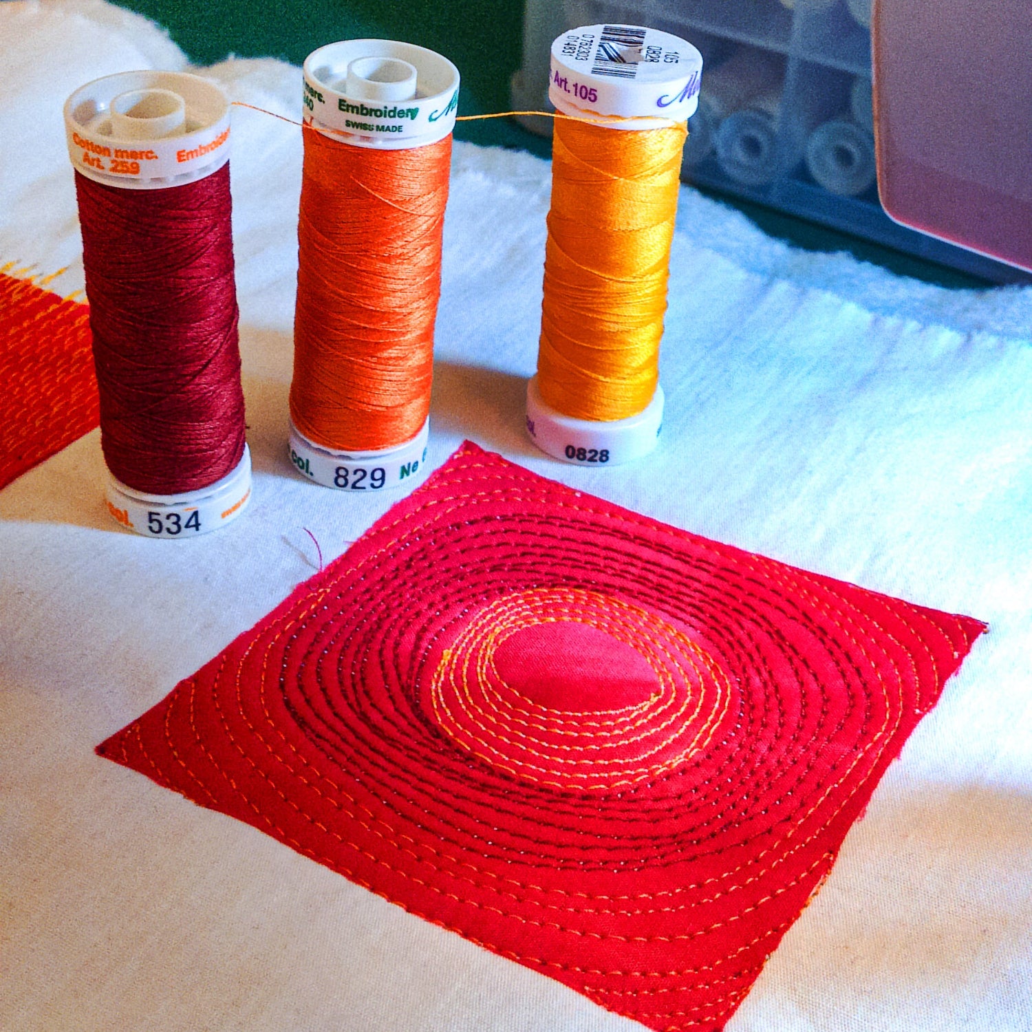 The Thread Project The Thread's the Thing:The Impact of Thread Color on Quilted Surfaces ...